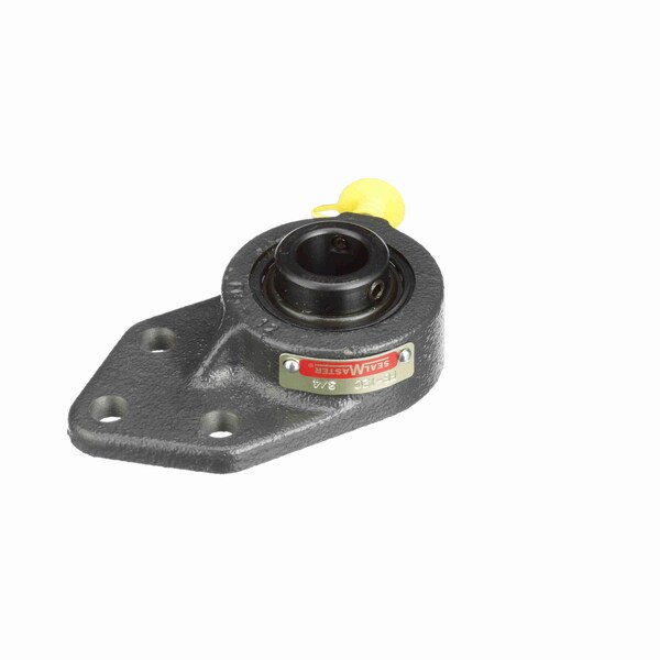 Mounted Cast Iron Three Bolt Flange Bracket Ball Bearing, FB-12C